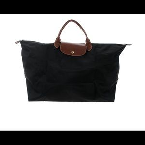 Gently Used Longchamp Le Pilage Black Large Tote